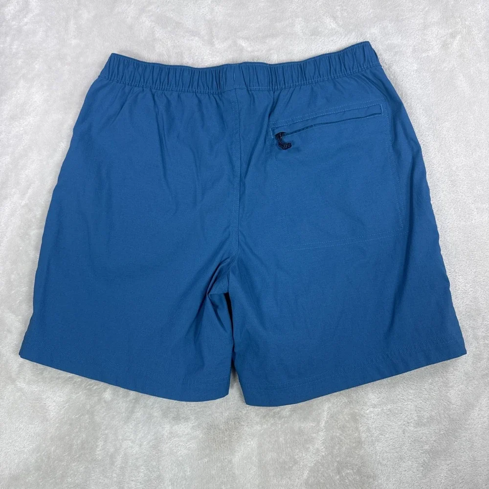 The North Face Classic V Shorts Mens Medium Blue Casual Hiking Pull-On